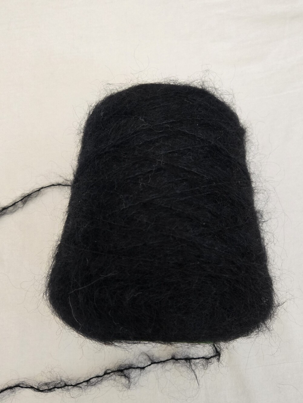 Mohair Cone Yarn Toaga II Black 1lb Henry's Attic Inc 78% Mohair 13%Wool 980ypp